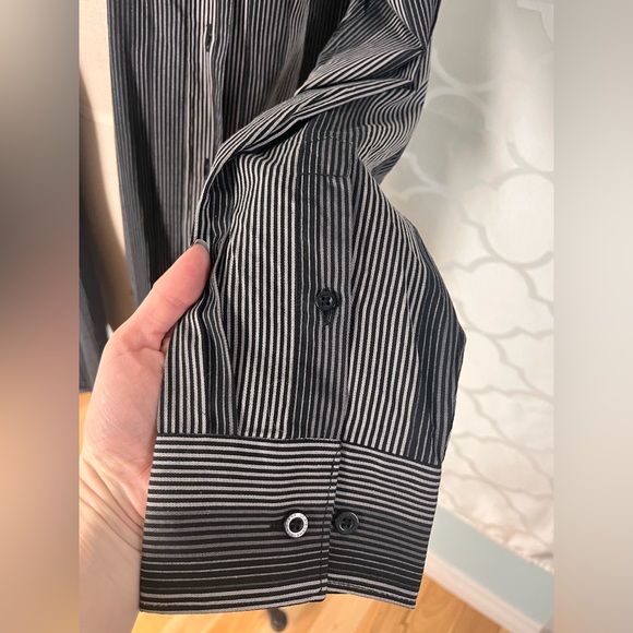 CLAIBONE | Mens NEW Shirt Sz M Social Casual Office Career Classic Luxe Down - Picture 3 of 13